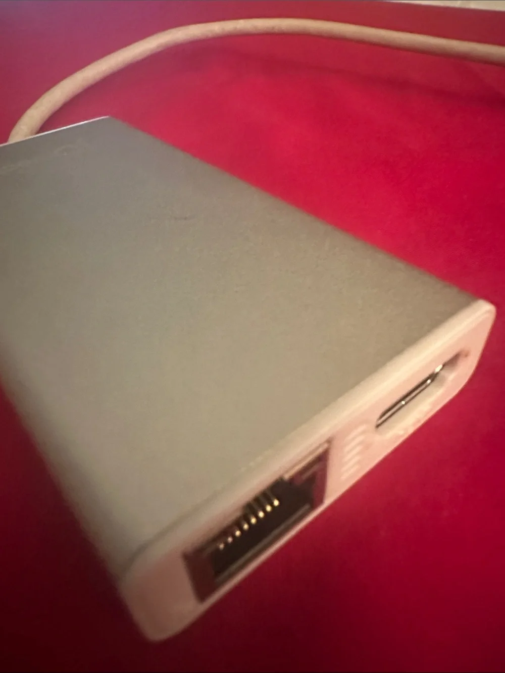 Silver USB-C to VGA/HDMI Adapter - Silver